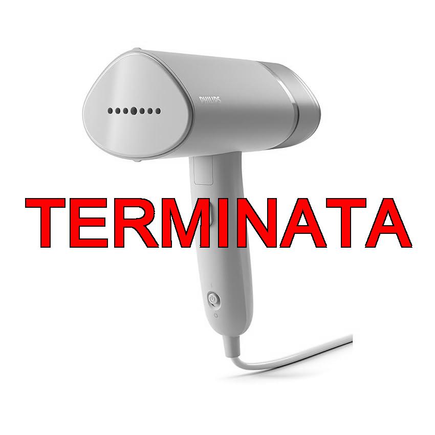 Philips Serie 3000 Stiratrice verticale a vapore-1000 W, 20 g, min di vapore, Serbatoio dell’acqua estraibile da 100 ml, Piastra in plastica, Custodia inclusa, 630g di peso leggero, viola (STH3010, 30)