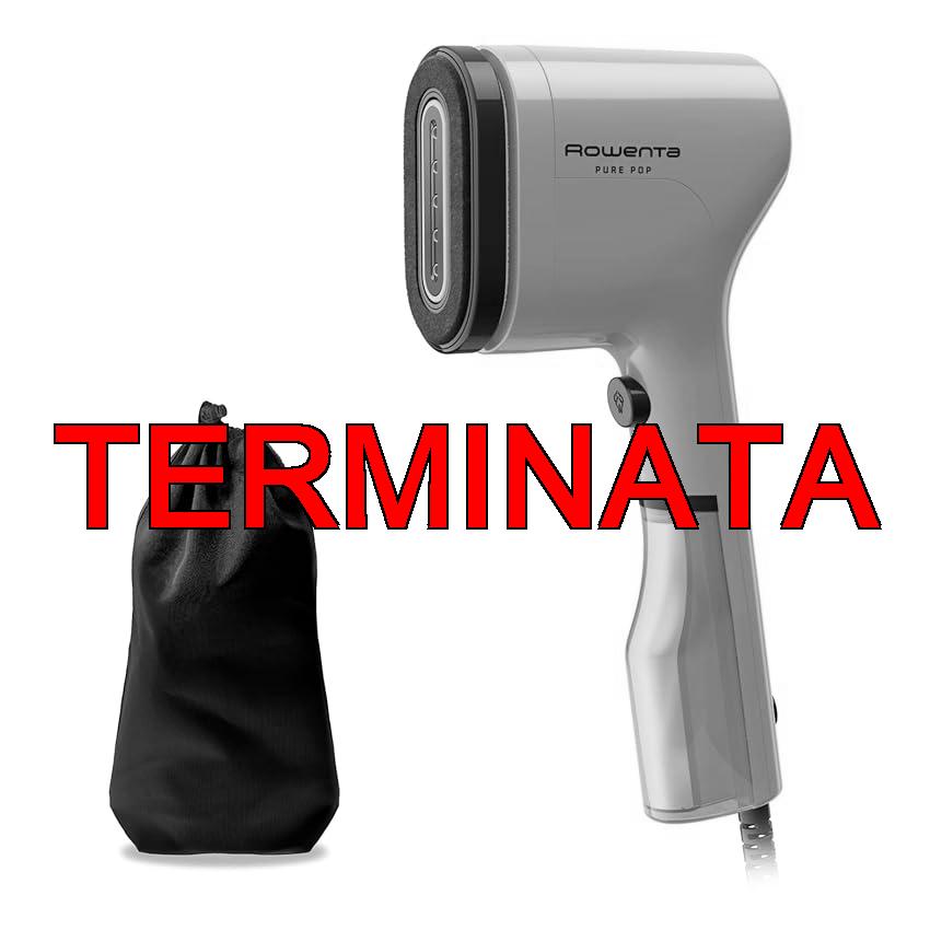 Rowenta Pure Pop, Ferro da Stiro Verticale Portatile a Vapore, Utile per Stirare e Igienizzare i Tuoi Capi, con Sistema Reversibile, Riscaldamento Rapido, Potenza 1300W, Colore Rosso Corallo, DR2022