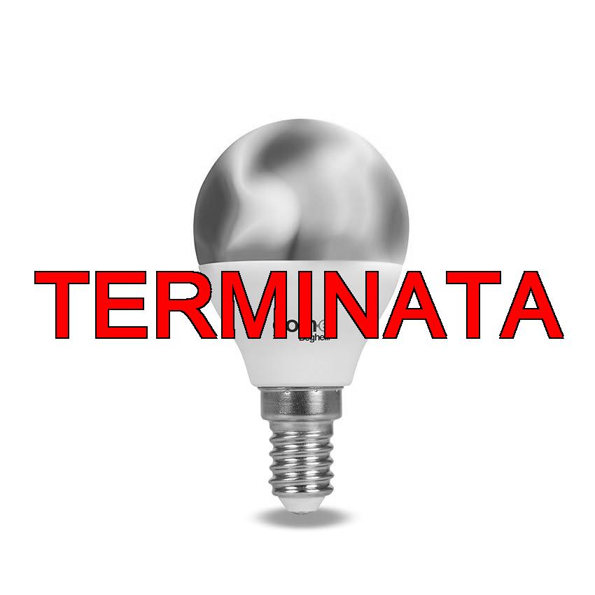 Beghelli – Lampadina LED Alexa Smart SFERA E14 5W RGB-CCT WiFi, Compatibile con App, Domotica Facile, Controllo Vocale, Regolazione Colori, Luce Calda e Fredda, Bianco, 1 Unità