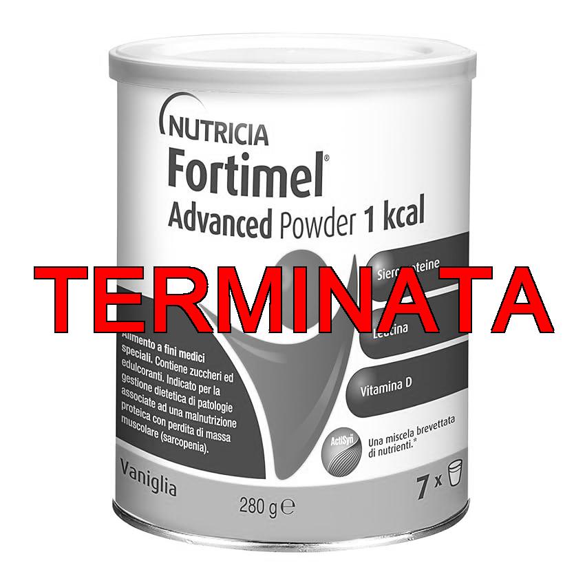 FORTIMEL ADVANCED POWDER – Supplemento Nutrizionale per Recupero Massa Muscolare e Sarcopenia, in Polvere a base di Sieroproteina, Alimento a Fini Medici Speciali, Gusto Vaniglia – 280g