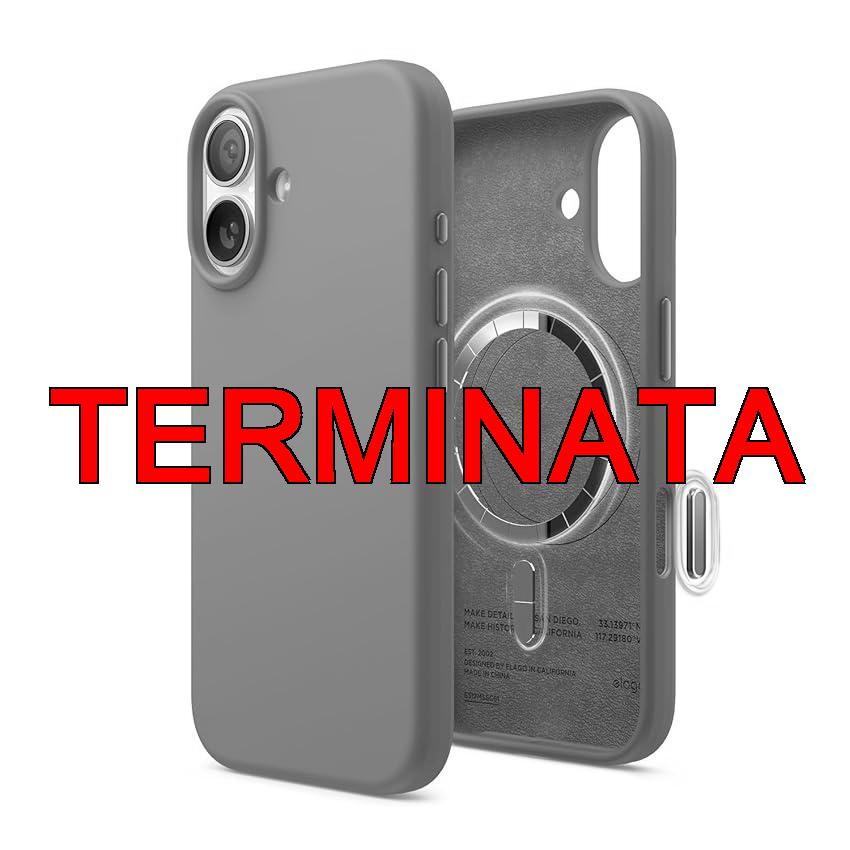 elago Cover Magnetica in Silicone Liquido per iPhone 17 (6,3″) – Compatibile con MagSafe, Antiurto, Sottile, Finitura Soft-Touch (Verde Cachi)