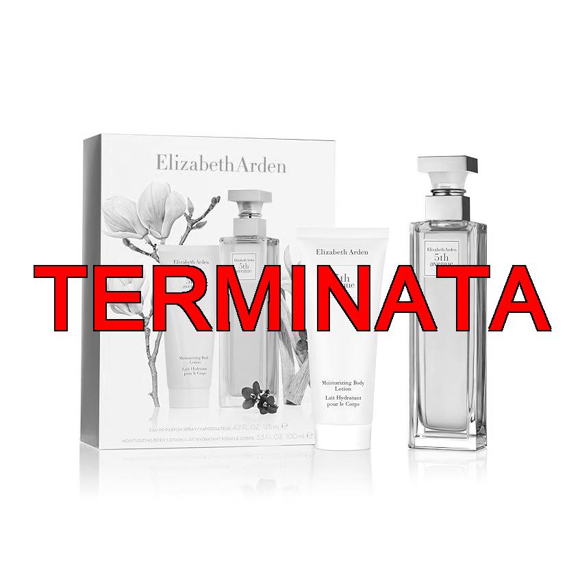 Elizabeth Arden, 5th Avenue Set: Eau de Parfum 125 ml + Crema Corpo 100 ml, Regalo per Donne