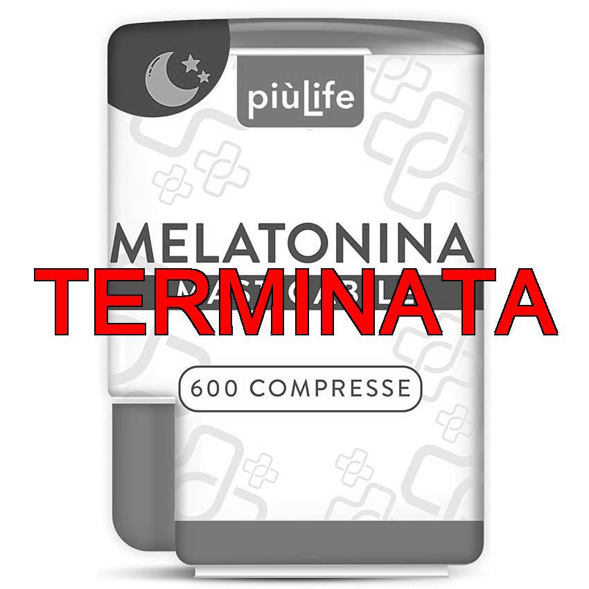 Melatonina Per Dormire Meglio – 1 mg per compressa – Caramelle melatonina forte e pura, senza zucchero – Allevia Jet Lag, Pastiglie per dormire come un Sonnifero Naturale Sonno zZZ – PiùLife