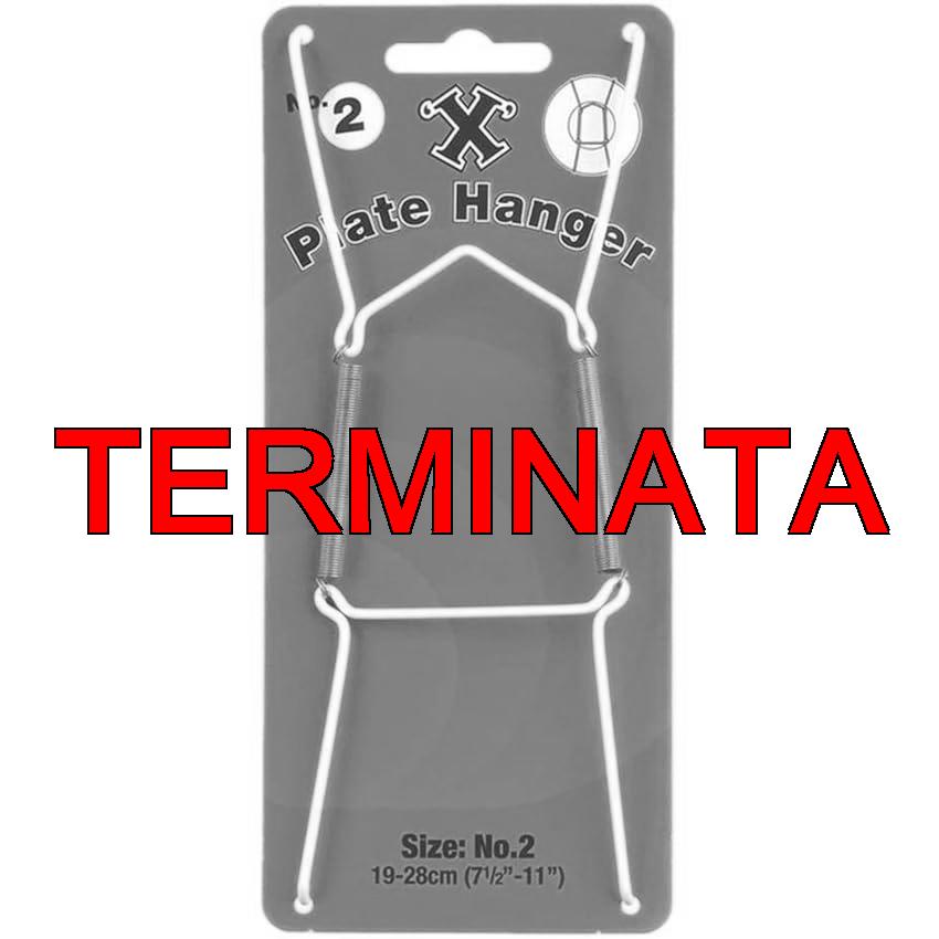 X No2 – Reggipiatto da parete, 19-28 cm