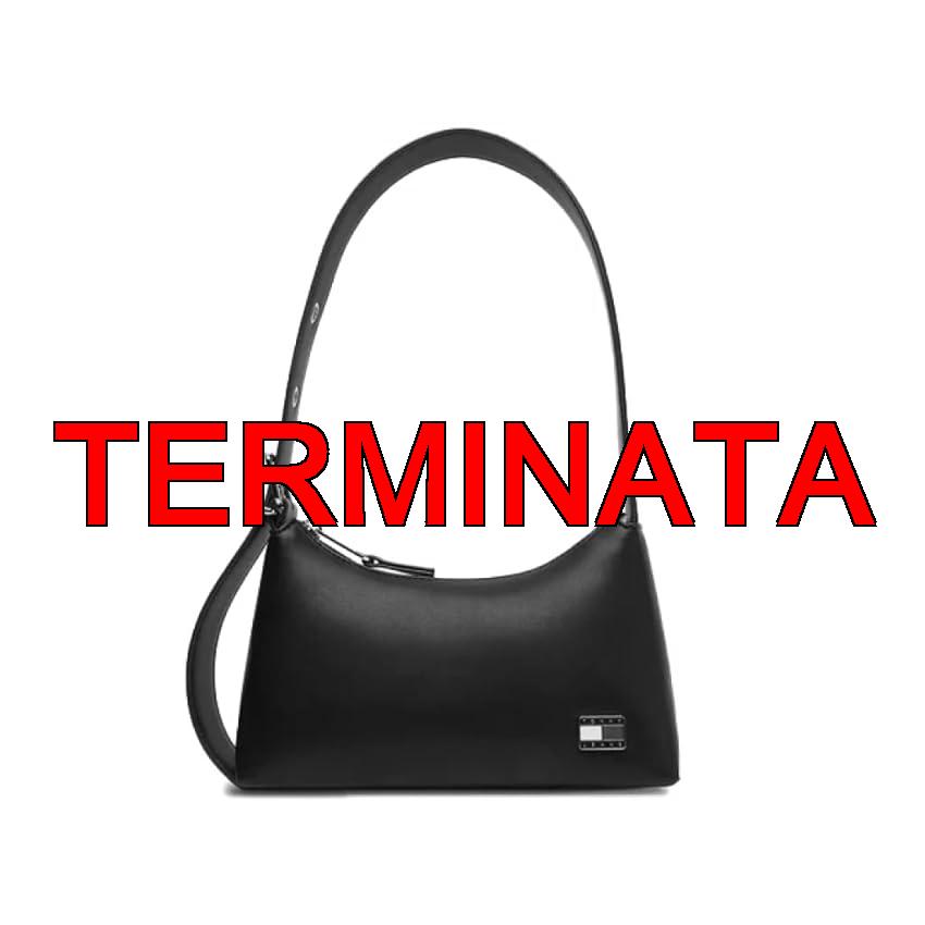 Tommy Jeans Tjw Cool Shoulder Bag Aw0aw17873, Borsa a Tracolla Donna, Black (Black), One Size