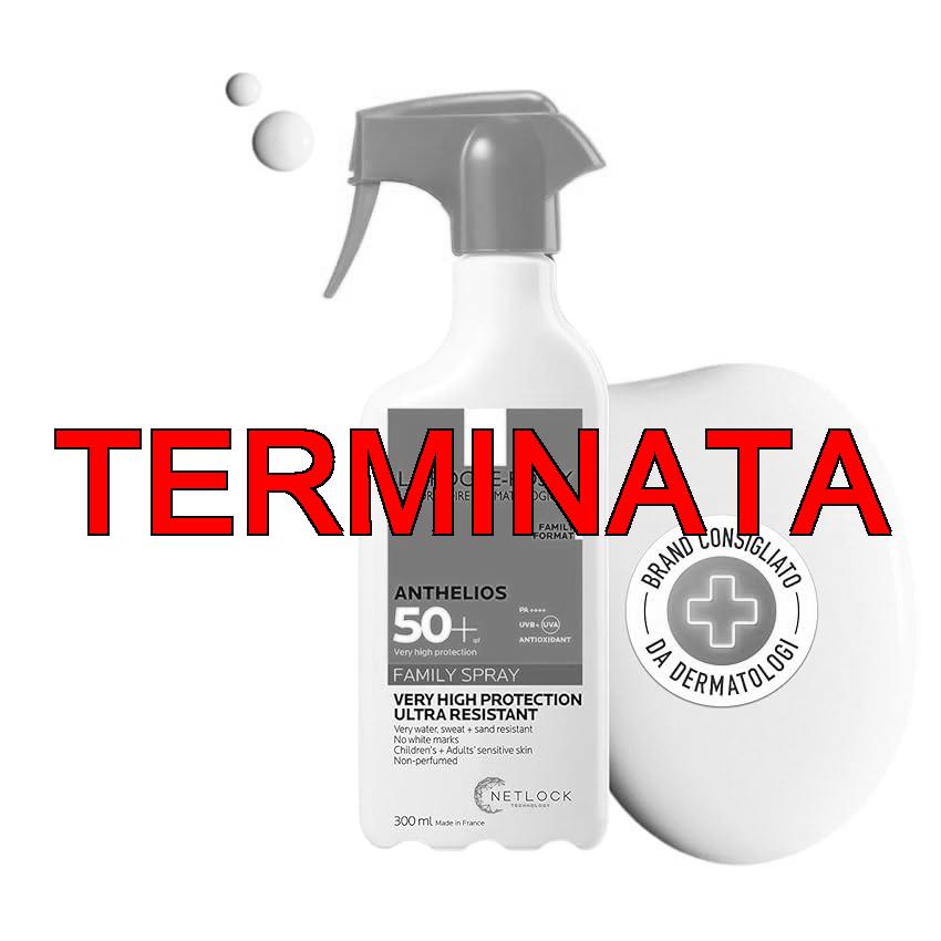 La Roche-Posay Anthelios, Protezione Solare Alta SPF50+, Pelle Protetta dai Raggi UVA, UVB a Lungo, Con XL-Protect, Glicerina e Tecnologia Netlock, 300 ml