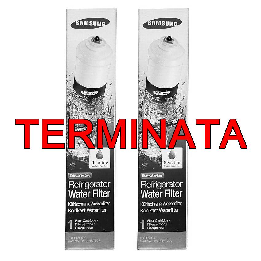 Samsung HAFEX, EXP 2 x Filtri Acqua Aqua Pure Plus Ricambi Esterni per Frigorifero, Bianco