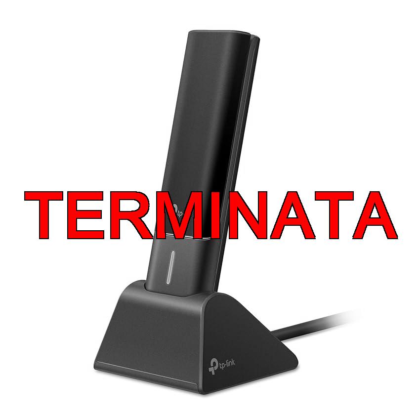 TP-Link Archer TXE50UH WiFi6E Tri-band AXE3000Mbps Chiavetta WiFi per PC Fisso, Wi-Fi USB, Antenne ad Alto Guadagno, MU-MIMO, OFDMA, USB 3.0, 1024-QAM, Beamforming, Compatibile con Windows 11, 10, WPA3