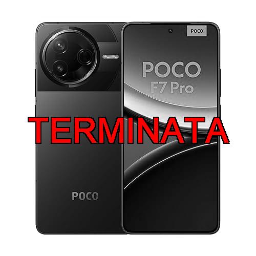 XIAOMI POCO F7 Pro Smartphone, 12+512, Nero, Batteria da 6000mAh, 90W HyperCharge, HyperAI (Caricabatterie non incluso)