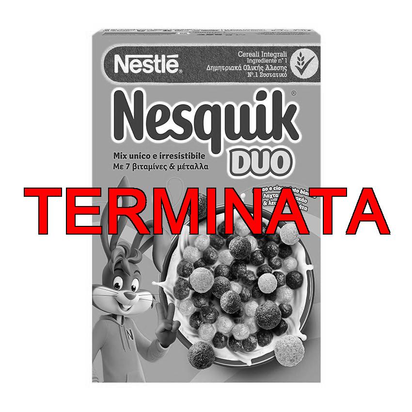 NESQUIK Duo Palline con Cereali Integrali al Cacao e Cioccolato Bianco 325g
