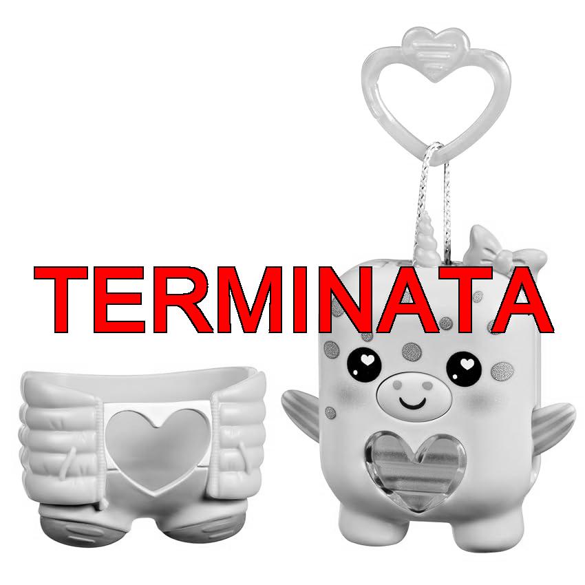 Hasbro Nano-Mals, Blubby il narvalo, cucciolo elettronico antistress