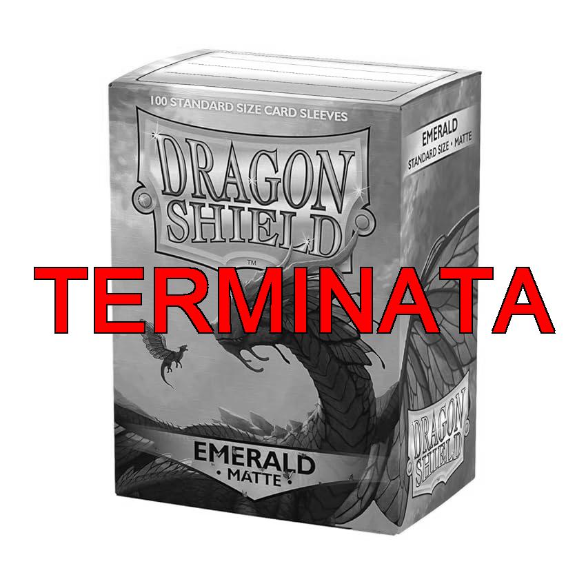 Dragon Shield – Maniche opache di dimensioni standard, confezione da 100 pezzi, colore: smeraldo