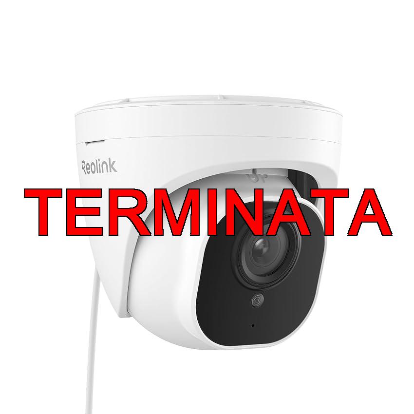 Reolink 4K Telecamera PoE Esterno, Rilevamento di Uomo/Veicolo/Animale, Visione Notturna IR 30 metri, Videosorveglianza con Audio, Impermeabile IP67, Time-Lapse, Slot per Scheda microSD, RLC-820A