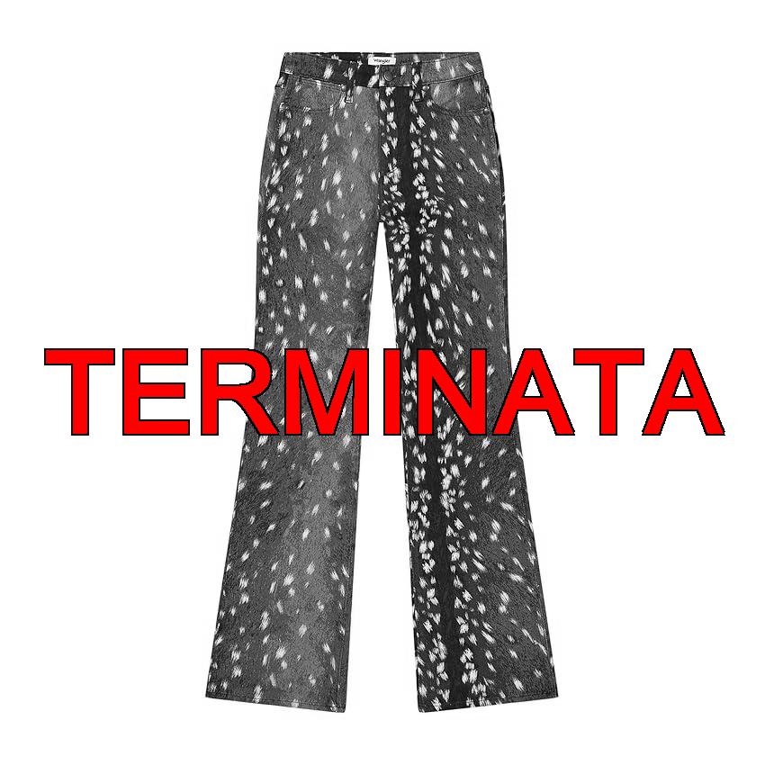 Wrangler Bootcut, Jeans Donna, Marrone (Fawn), 30W ,  34L