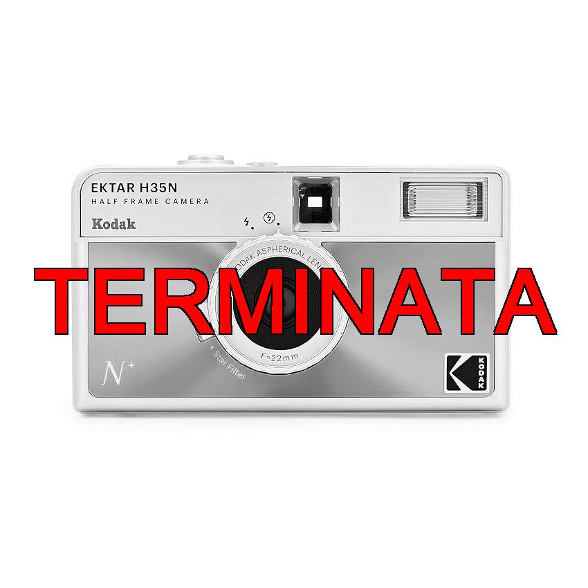 KODAK EKTAR H35N Half Frame Film Camera, 35 mm, riutilizzabile, senza messa a fuoco, funzione lampadina, filtro stella integrato, lente rivestita migliorata (pellicola e batteria AAA non sono inclusi)