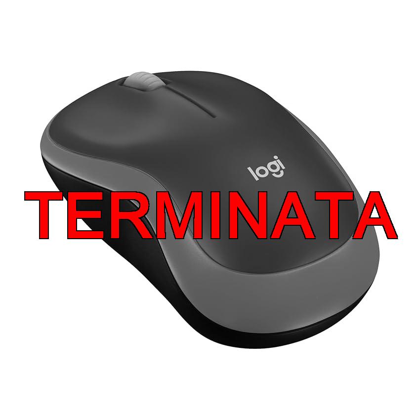 Logitech M185 Mouse Wireless, 2,4 GHz con Mini Ricevitore USB, Durata Batteria di 12 Mesi, Tracciamento Ottico 1000 DPI, Ambidestro, Compatibile con PC, Mac, Laptop – Grigio
