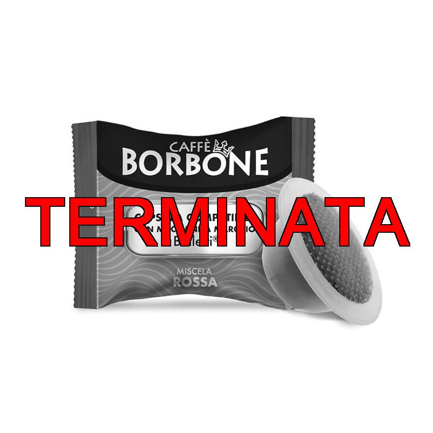 Caffè Borbone Miscela Rossa – 100 Capsule – Compatibili con Macchine a marchio Bialetti*