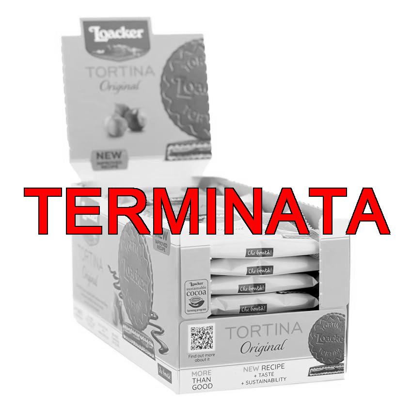 Loacker, Tortine Gran Pasticceria Original, Tortine con Cuore di Crema alla Nocciola e Cialde Wafer, Ricoperte di Cioccolato al Latte, Merenda e Snack, 1 Confezione da 24 Biscotti Monoporzione