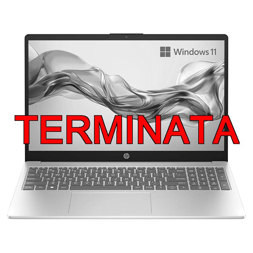 HP Laptop 15-fd0015sl, PC Portatile 15″, Display 15.6″ FHD Antiriflesso, Notebook, Intel Core i7 1355U, 16GB RAM, 512GB SSD, Intel Iris Xe, Webcam TNR, Windows 11, Computer Portatile, Argento, QWERTY