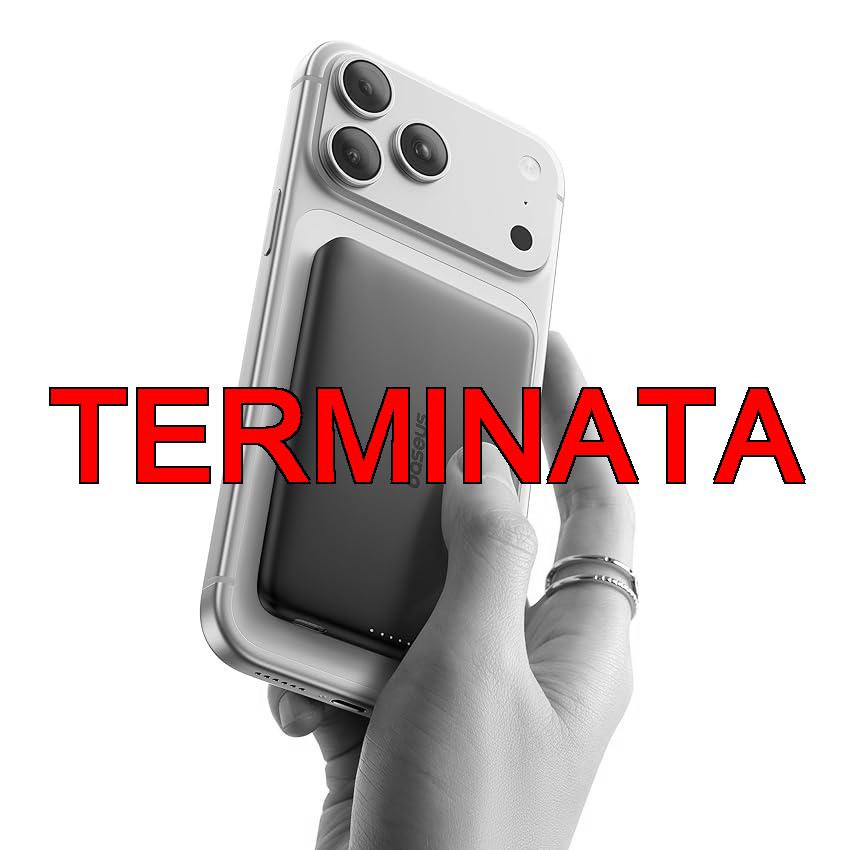 Baseus Picogo AM41 Power Bank, 10000mAh Qi2 Magsafe Powerbank 15W Wireless, Ultra Slim, Ricarica Rapida PD 27W, Magnetico Batteria Esterna per iPhone 17, 16, 15, 14, 13, 12, Nero