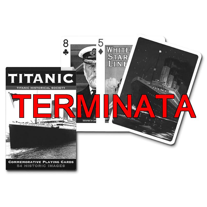 Titanic Single Playing Card Deck (Importato dalla Germania)