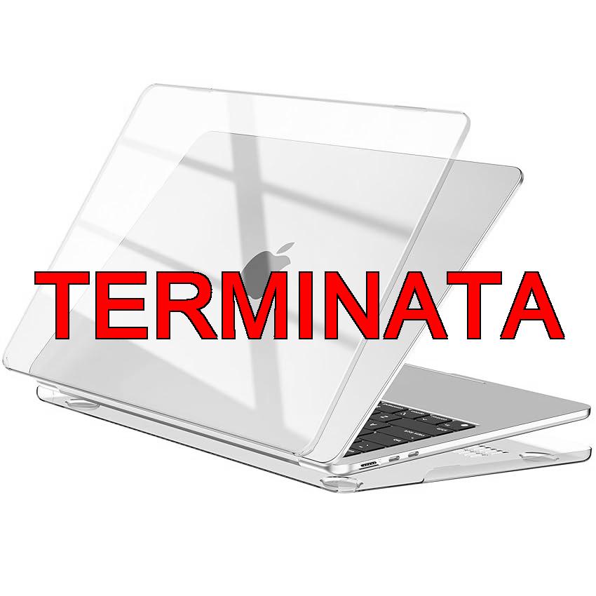 EooCoo Cover Compatibile per MacBook Air 13.6 Pollici M5 M4 M3 M2 2026 2025 2024 2022,Partita Ufficiale Celeste,Plastica Rigida Custodia Mac 13 A3449 A3240 A3113 A2681 Trasparente – Cristallo Celeste