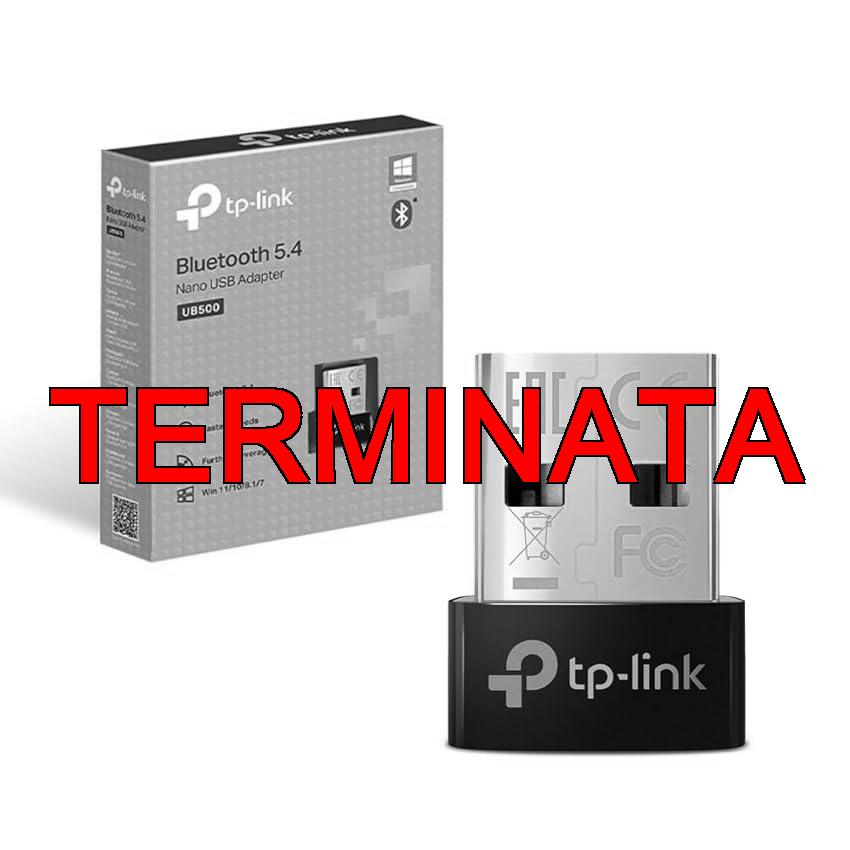 TP-Link UB500 Nano Bluetooth USB BT 5.4, Chiavetta Bluetooth per PC, Adattatore Bluetooth, Trasferimento Wireless Per PC, Stampanti, Altoparlanti Ecc, Compatibile con Windows 11, 10, 8.1, 7