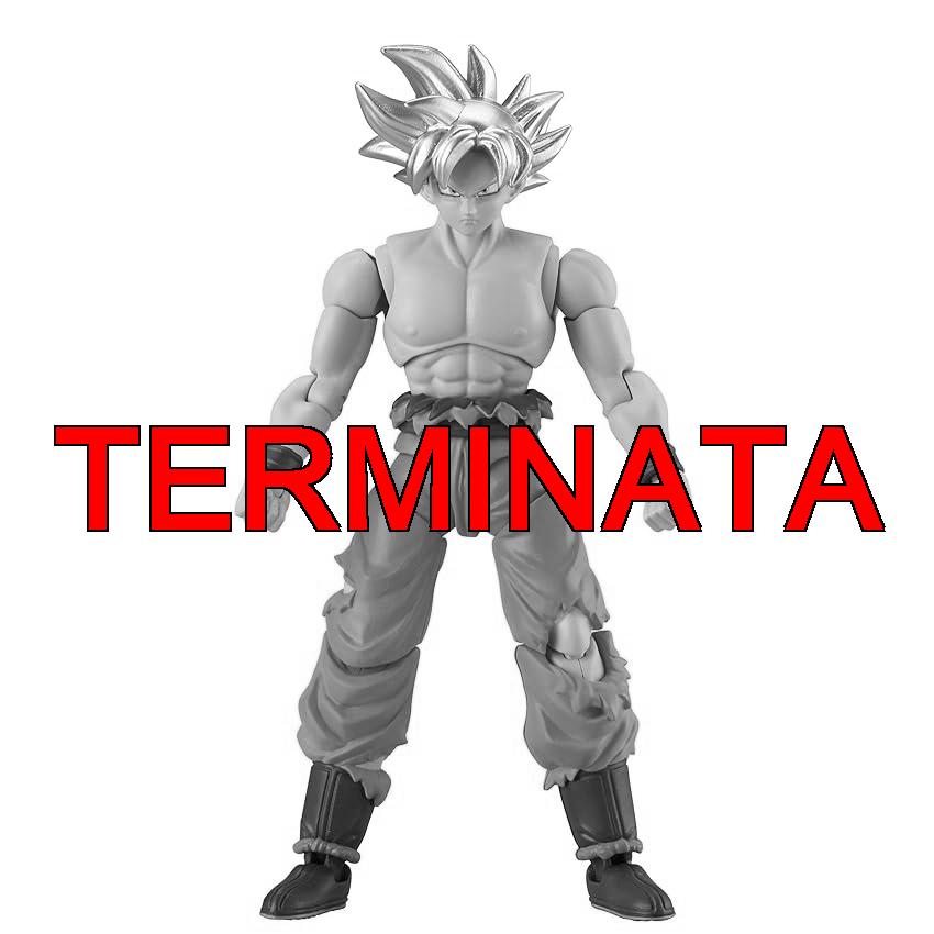 Dragon Ball Evolve Ultra Instinct Goku Action Figure, 36276, 12,5 cm