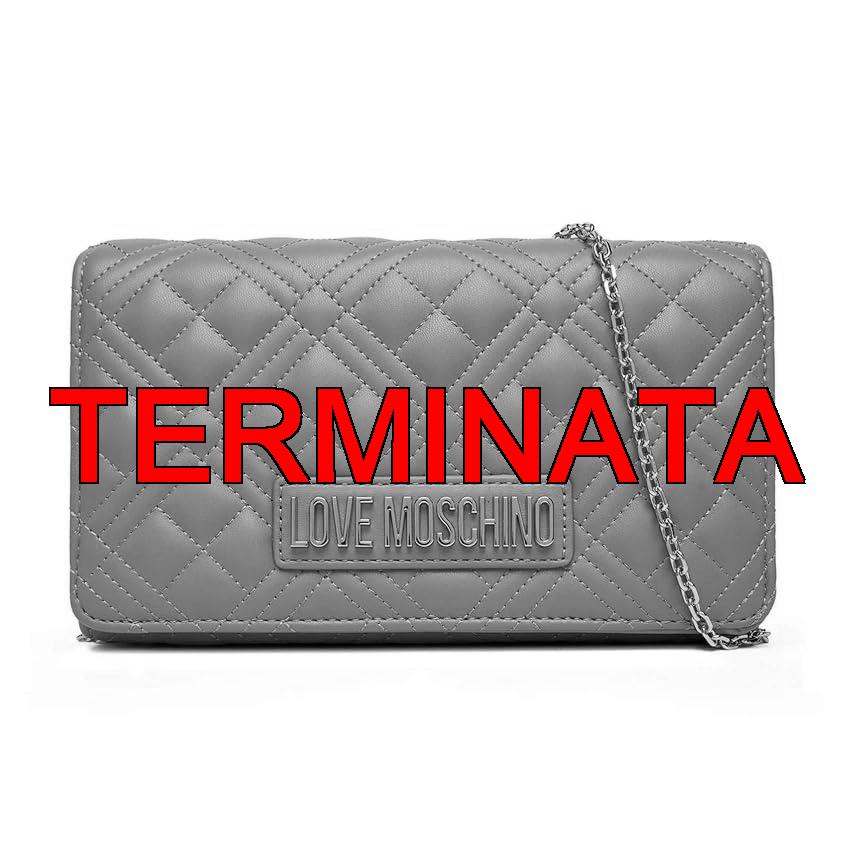 Love Moschino BORSA QUILTED PU BEIGE