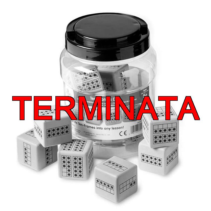 Learning Resources Dadi con ten frame (set da 12)