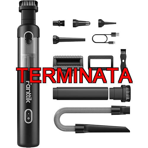 Fanttik Slim V8 Apex Aspirabriciole Senza Fili Per Auto,Alta Potenza di Aspirazione 19000Pa,Ricarica Rapida USB-C in 2,5 Ore,4 in 1 Aspirapolvere e Soffiatore d'aria e Pompa ad Aria e Pompa Sottovuoto