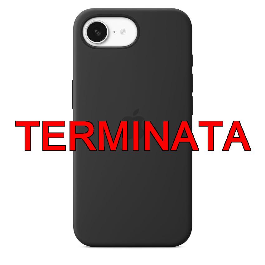 Apple Custodia in silicone per iPhone 16e – Nero  