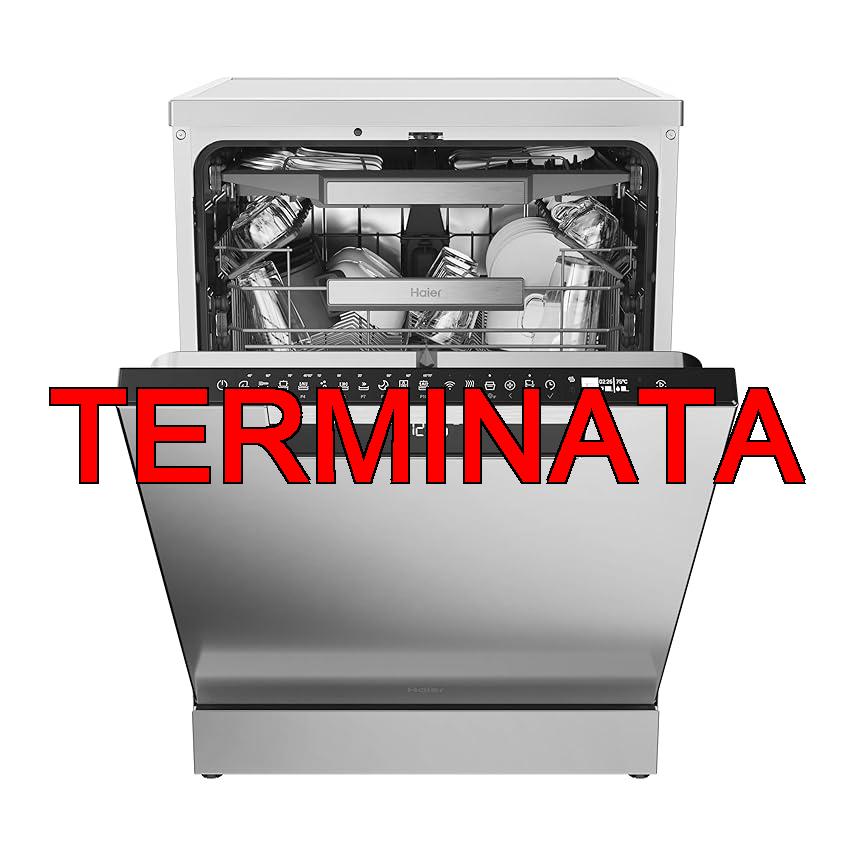 Haier I-Pro Shine Serie 3 Lavastoviglie a Libera Installazione 60 cm, 15 Coperti, 10 Programmi, Classe C, Lavaggio Flex Zone, App hOn +AI, AxLxP 85x 59,7×59,8 cm, Inox – XF 5C4M1X