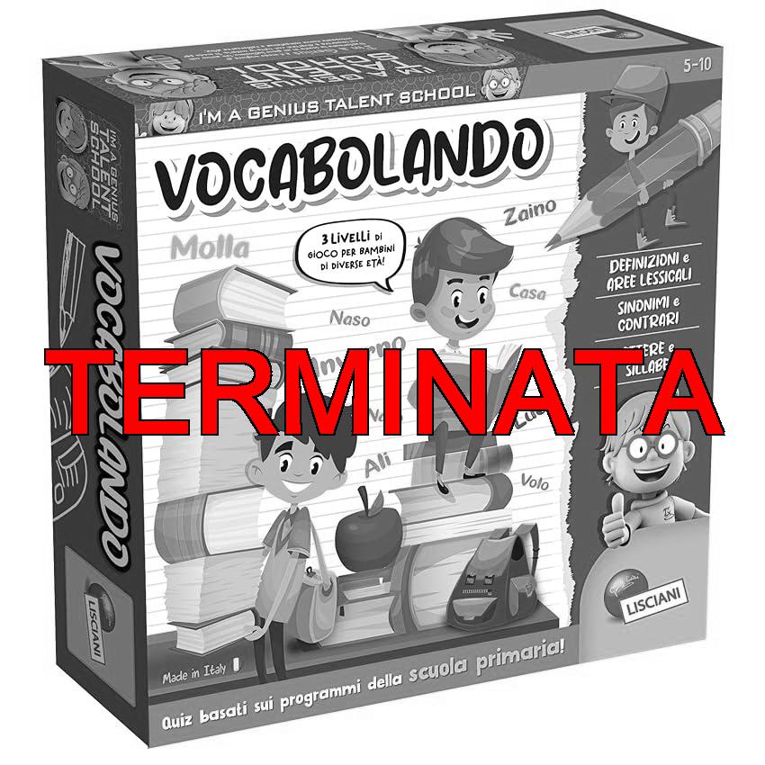 Liscianigiochi I’m a Genius TS Vocabolando, Multicolore, m, 100484
