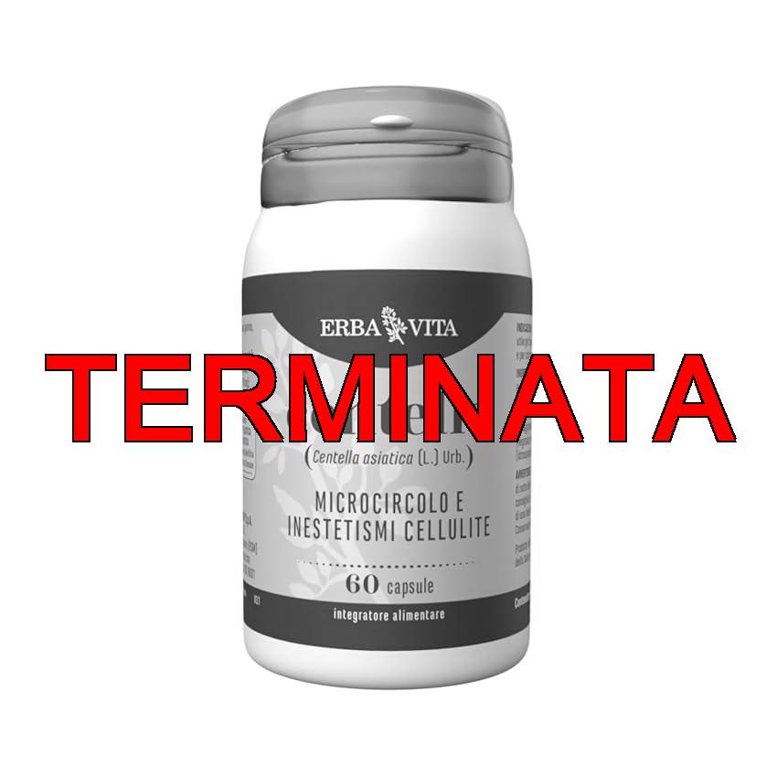 ERBA VITA Integratore Alimentare di Centella – 60 Capsule – Favorisce il microcircolo e contrasta gli inestetismi della cellulite