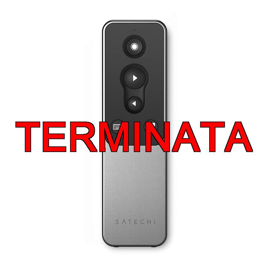 SATECHI Telecomando Bluetooth R1 per Presentazioni, Powerpoint e Keynote, Ricaricabile USB-C, per MacBook Air & Pro, Mini, iPad, iMac e altro (Non Compatibile con Windows 10, 11 o Apple Tv)