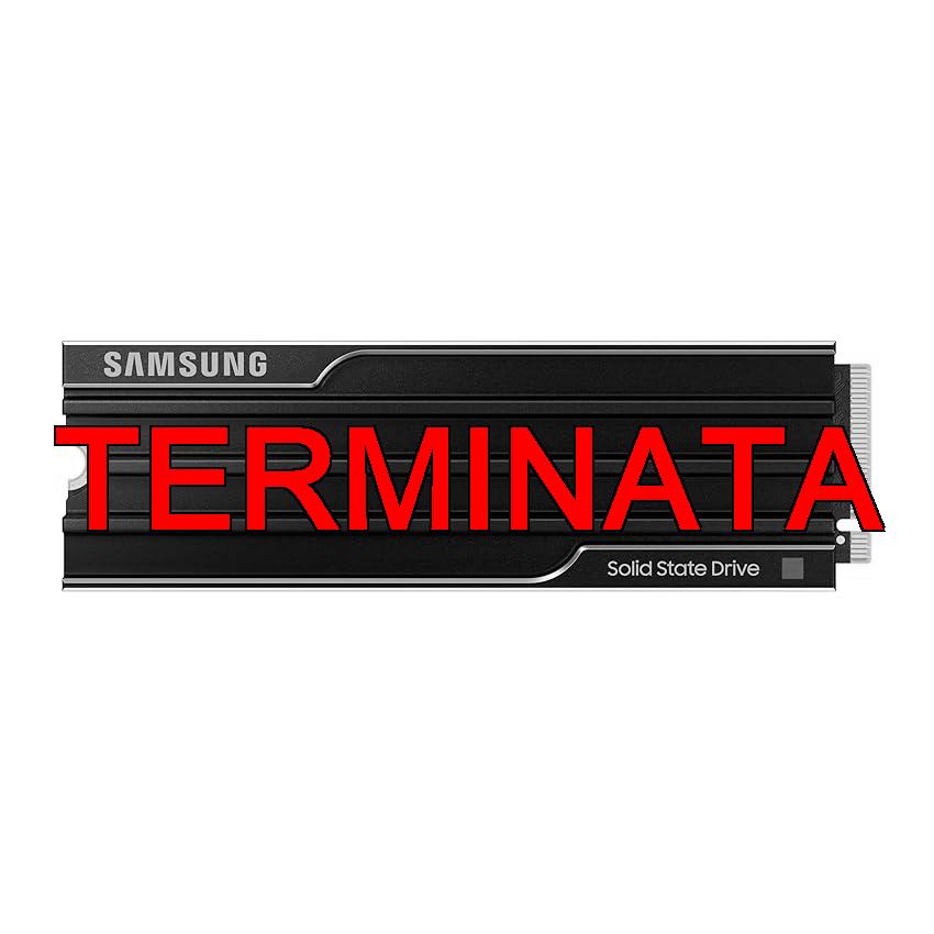 Samsung Memorie MZ-VAP4T0CW 9100 PRO SSD Interno con Dissipatore di Calore da 4TB, PCIe 5.0 x4, NVMe 2.0, SSD Progettato per Professionisti e Gamer, Compatibile con PC e Playstation 5