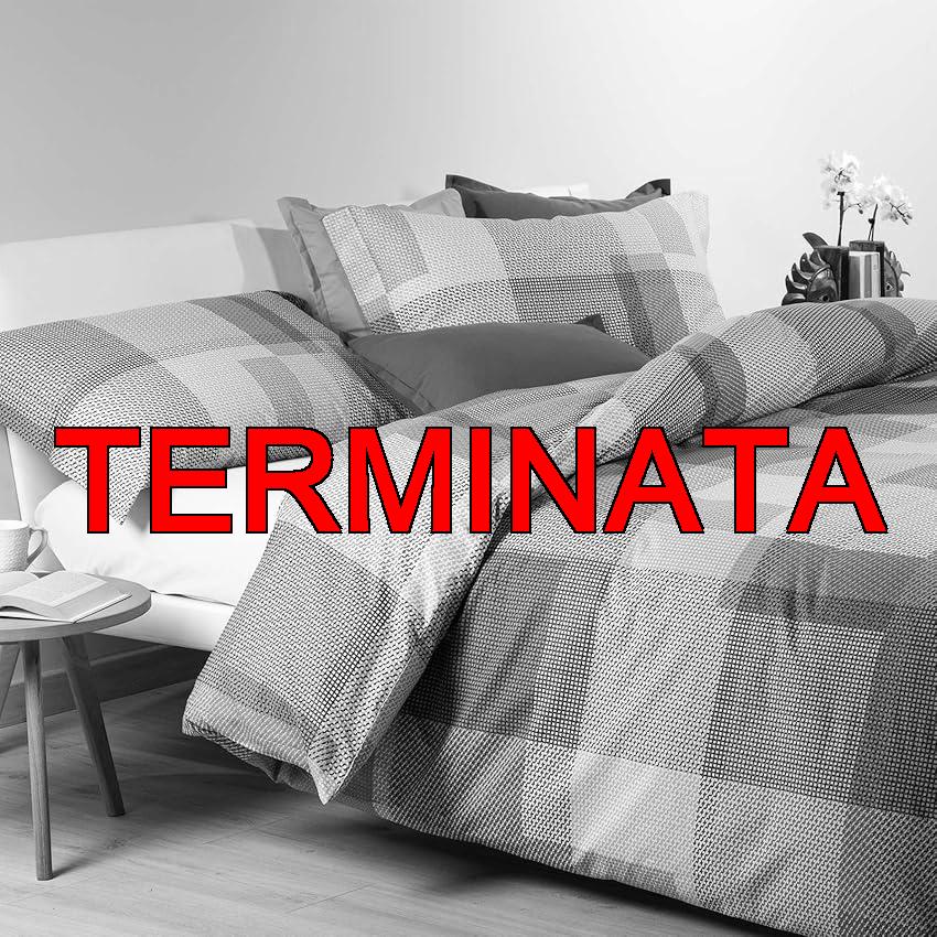 Caleffi – Set Copripiumino Matrimoniale Cotone con Sacco Copri Piumone Matrimoniale 255×200 Patella 40 cm + 2 Federe Cuscino Letto 50×80, Parure Copripiumino Matrimoniale Morbido Resistente e Lavabile