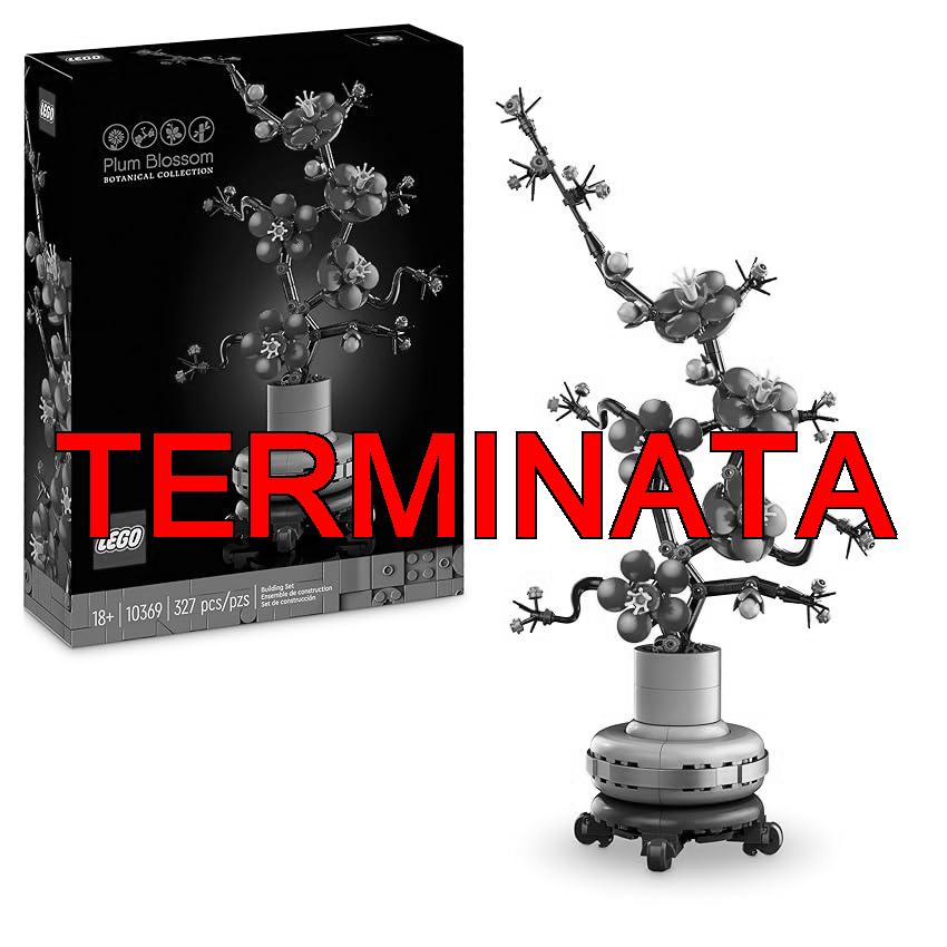 LEGO Botanicals Albicocco Giapponese – Fiore Finto Artificiale da Costruire per Adulti – Decorazione Floreale per Casa Fai da Te – Idea Regalo per Donna o Uomo da Collezione – 10369