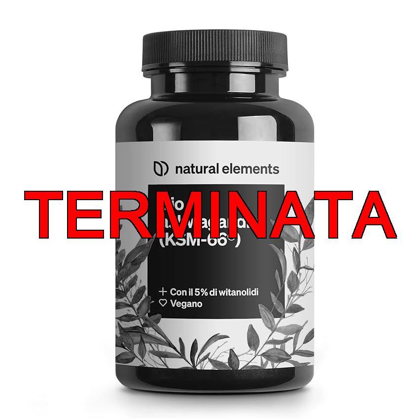 Bio Ashwagandha KSM-66 – Alto Dosaggio – 180 Capsule – Ashwagandha Bio Certificata – Capsule di Ashwagandha Polvere Estratta dalla Withania Somnifera