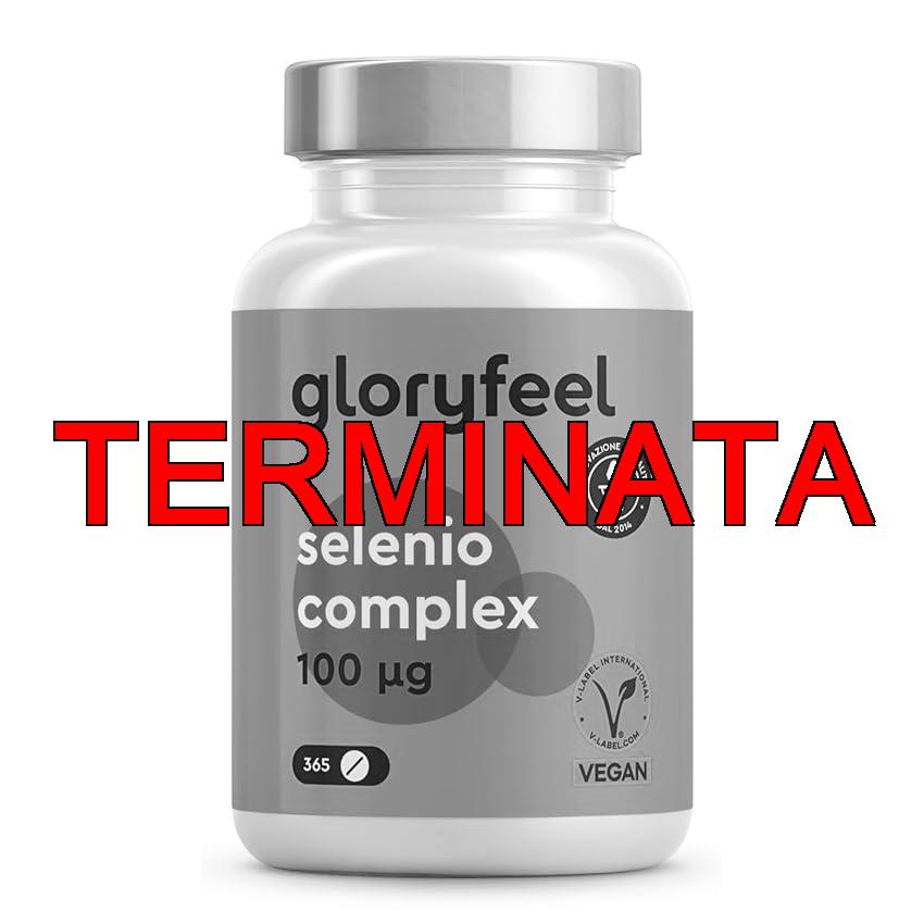 Integratore Selenio 365 Compresse Vegan (Scorta 1+Anno) 100µg Alto Dosaggio, Supporto Tiroide & Difese Immunitarie, Complesso di Selenito di Sodio e L-Selenmetionina, Testato in Laboratorio