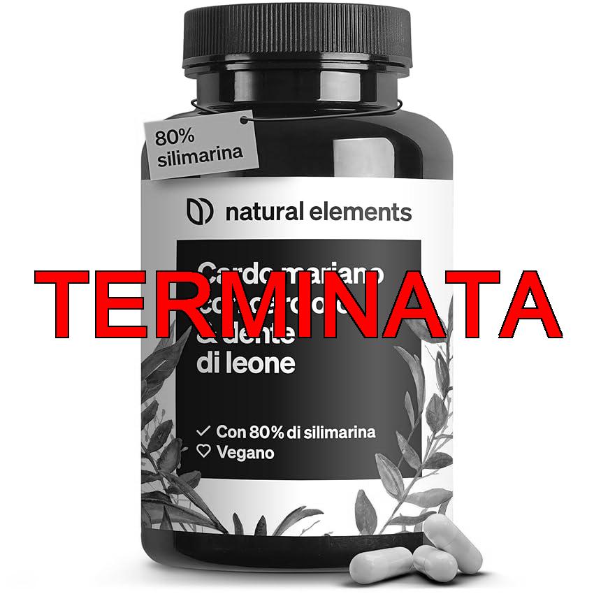 Cardo Mariano, Carciofo e Tarassaco (Dente di Leone), 120 Capsule, Integratore con Silimarina, Disintossicazione del fegato, Depurazione, Digestione, Qualità superiore, senza Additivi