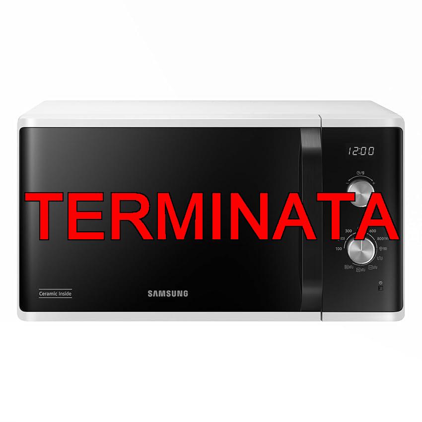 Samsung Forno a Microonde Grill, a libera installazione, Dual Dial MG23K3614AW, ET, Cottura Croccante, AutoDefrost, Microonde + Grill 800 W + 1100 W, 23 L, 49l x 27,5h x 39p cm, Bianco