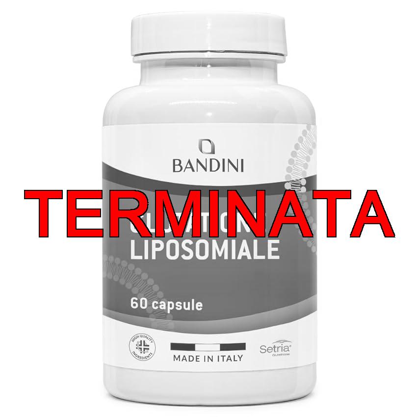 Bandini® Glutatione Liposomiale 60 Capsule | 250mg L-Glutatione Setria Ridotto e Bioattivo da fermentazione | Antiossidante e Anti Invecchiamento – Contrasta I Radicali Liberi | Senza OGM, 100% Vegan