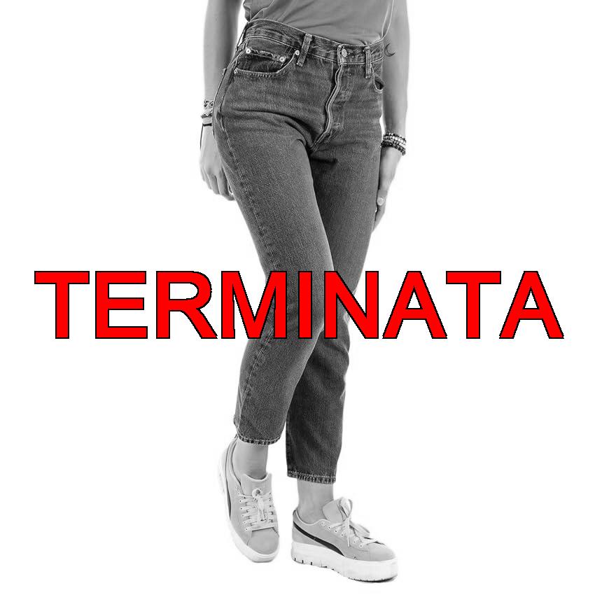 Levi’s 501 Crop, Jeans Donna, Orinda Troy Horse, 32W ,  28L