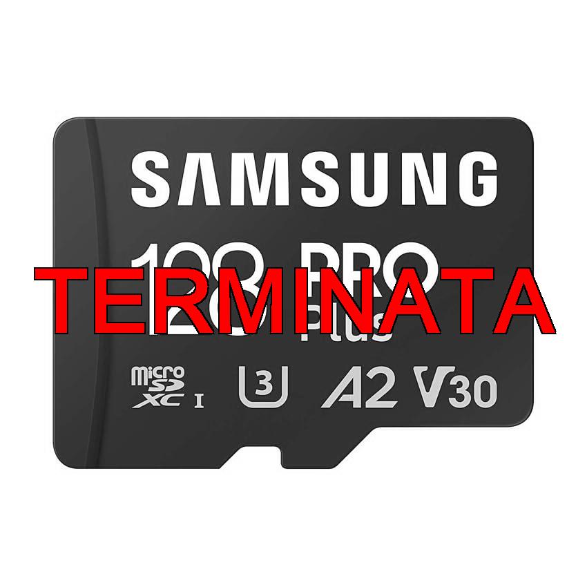 Samsung Memorie MB-MD128SA PRO Plus Scheda MicroSD da 128GB, UHS-I U3, Fino a 180 MB, s