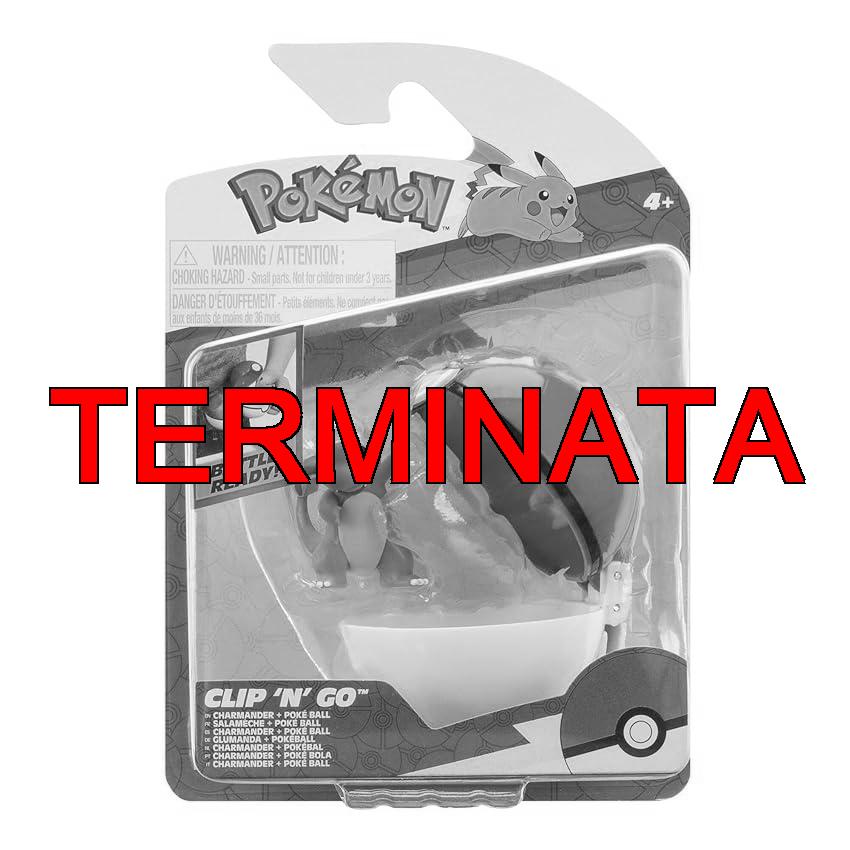 Pokémon Clip ‘N’ Go Set Charmander con Pokéball