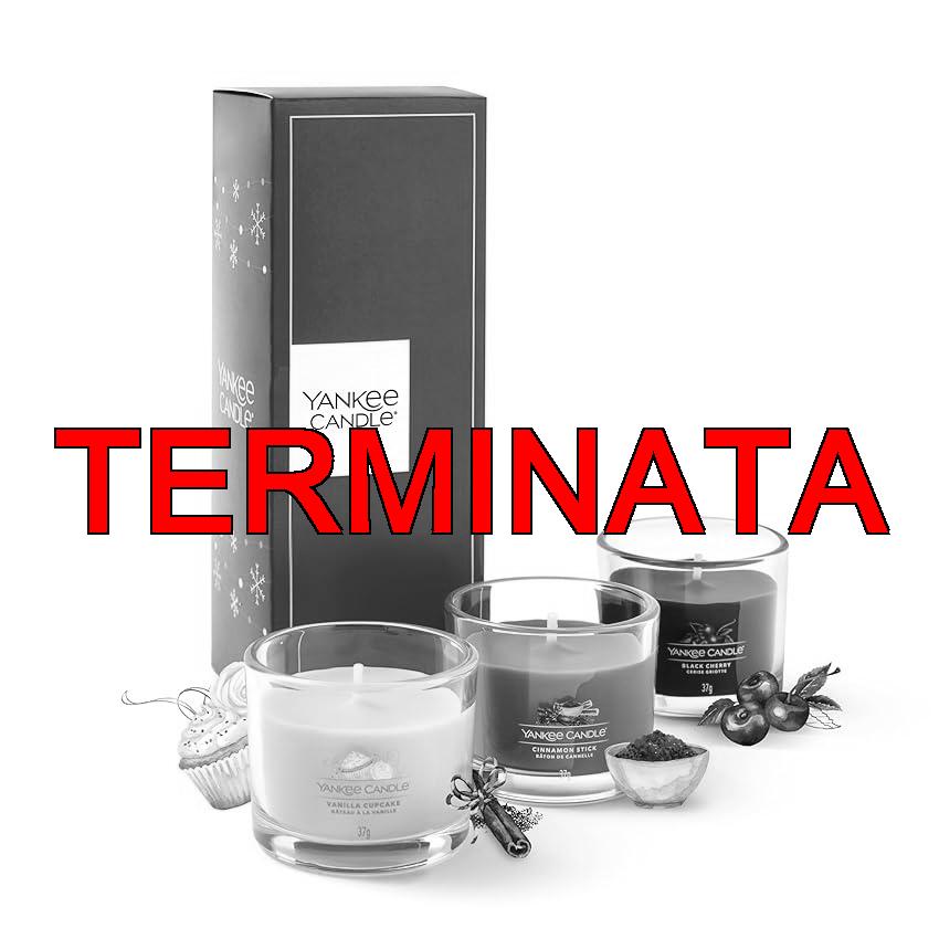 Yankee Candle Set regalo di candele profumate | 3 mini candele votive profumate | Miscela di cera di soia | Regali perfetti per le donne