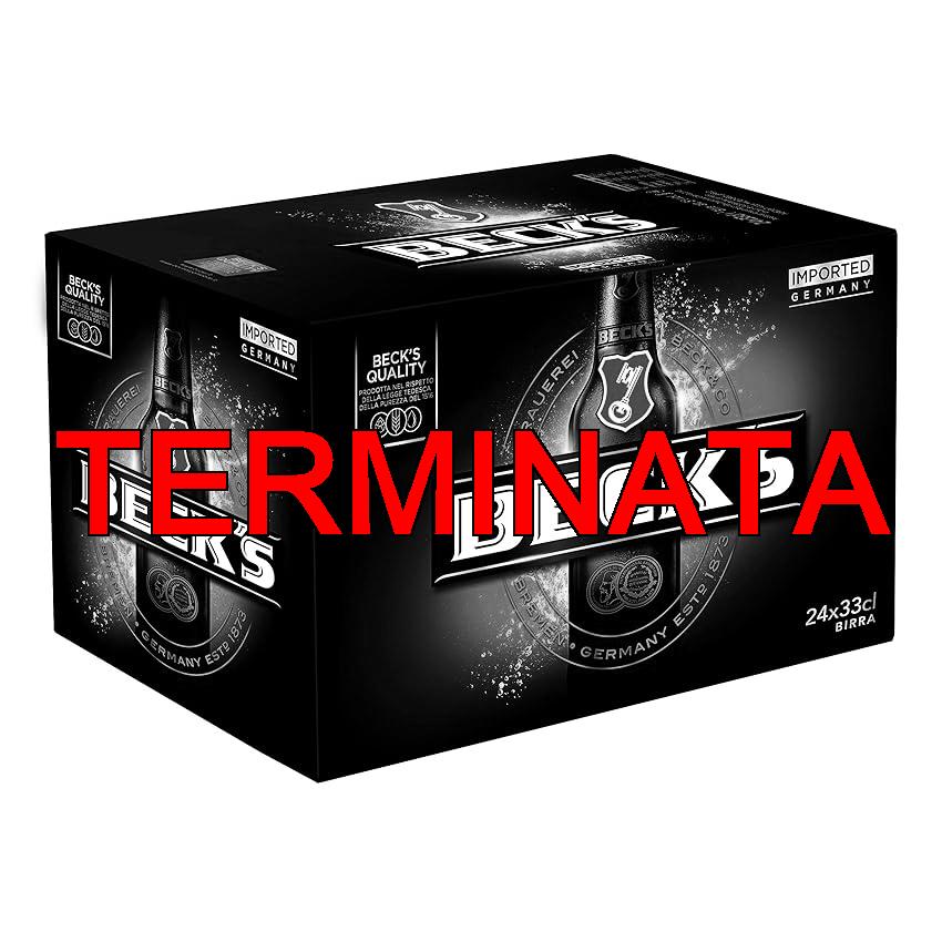 Beck’s Birra Bottiglia – Cassa da 24 x 330 ml
