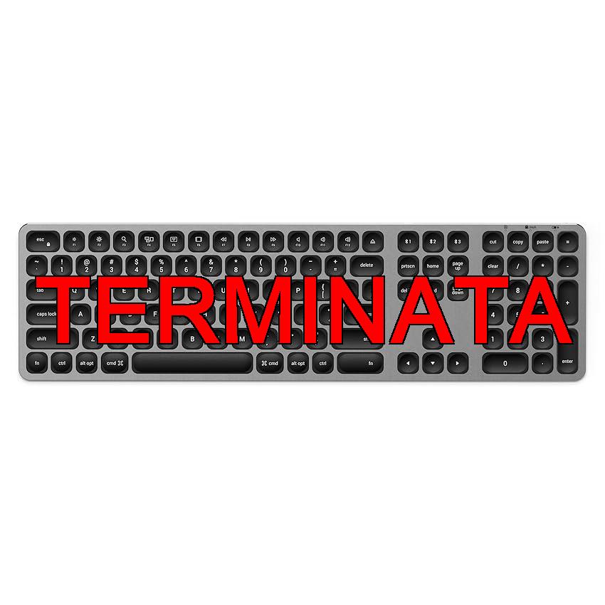 Satechi Tastiera Bluetooth in Alluminio con Tastierino Numerico – per MacBook Pro, Air M2, M1, iPad Pro, Air M2, M1, Mac Mini M2, iMac M1 QWERTY Layout Stati Uniti Inglese Americano